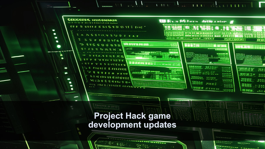 Project Hack game updates (Unreal Engine)