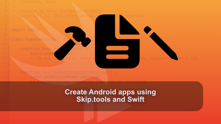 Create Android apps using Skip.tools and Swift