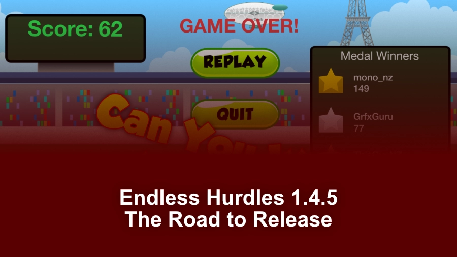 Endless Hurdles 1.4.5 - The road to release