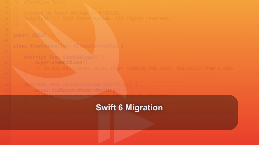 Swift 6 Migration