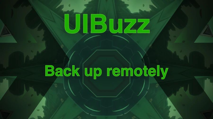 Back it up off site! Because you should!