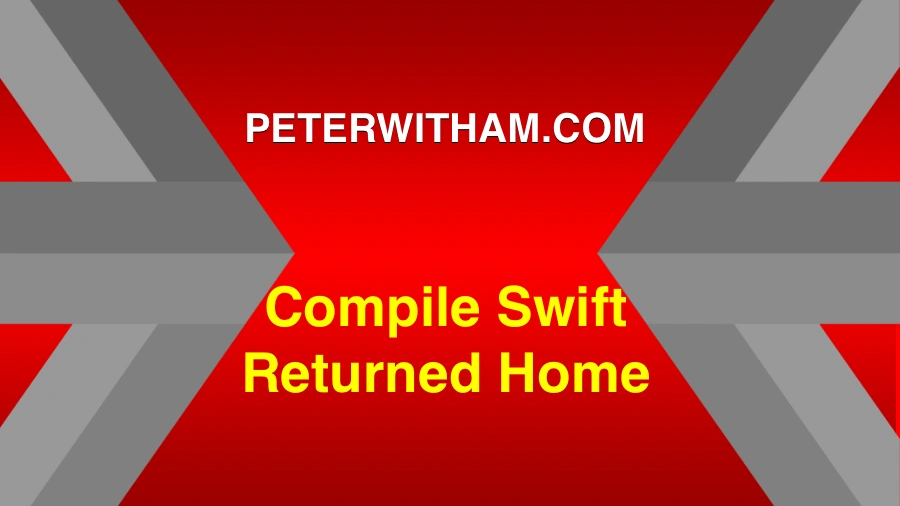 Compile Swift is now here