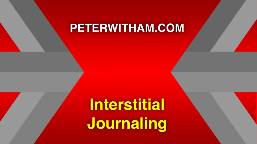 Interstitial Journaling for Attention