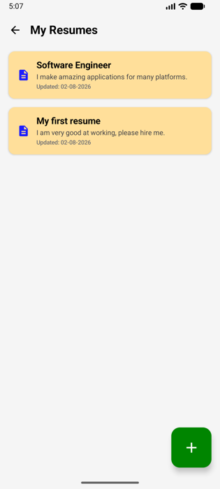 Job Finder Tracker screenshot 2